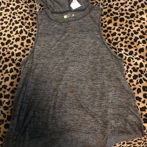 Sleeveless Grey Shirt NWT never worn